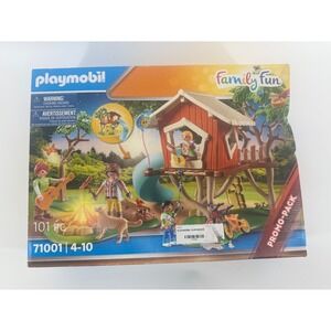 Playmobil Family Fun Treehouse Playset 71001 Promo Pack 101 Pieces New in Box